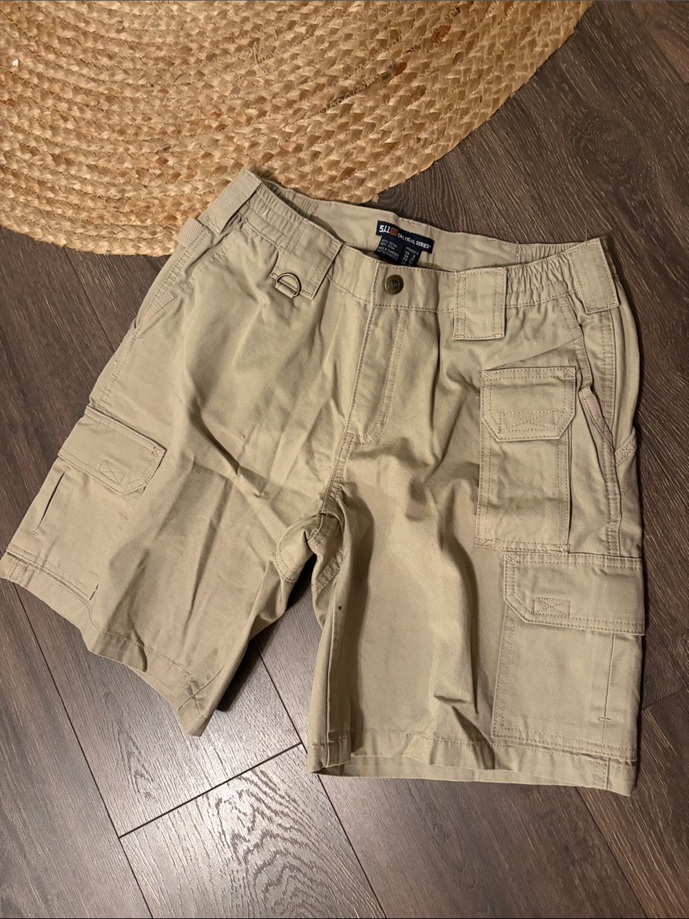 5.11 Tactical Khaki/Beige Cargo Shorts Women’s 8